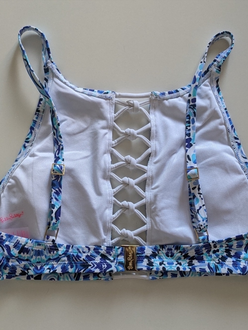 Lilly Pulitzer Adderlay Swim Top size 6 - Picture 6 of 8